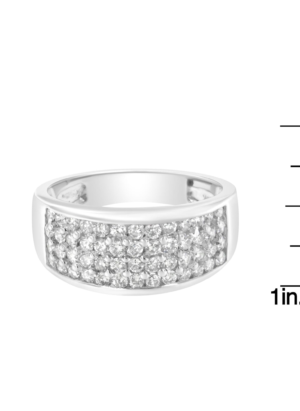 14K White Gold Round Cut Diamond Ring (1.0 Cttw, H-I Color, SI2-I1 Clarity) - Image 6