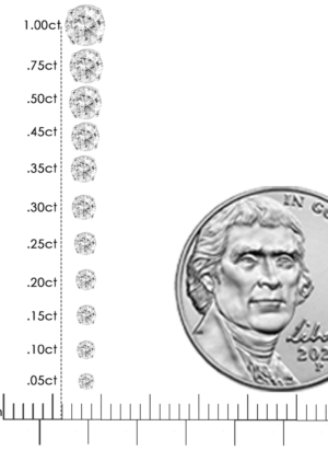 AGS Certified 14K White Gold 1.0 cttw 4-Prong Set Brilliant Round-Cut Solitaire Diamond Push Back Stud Earrings (G-H Color, I1-I2 Clarity) - Image 6