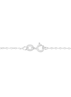 Gold Bezel-Set Diamond Solitaire Pendant Necklace - Image 3