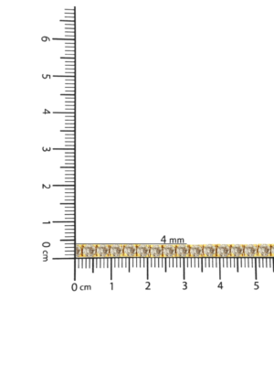 14K Yellow Gold Plated .925 Sterling Silver 8.0 Cttw Diamond Classic Link Tennis Bracelet (K-L Color, I2-I3 Clarity) - 7-1/4" - Image 7