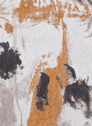 9' X 13' Gray and White Abstract Non Skid Area Rug - Image 6